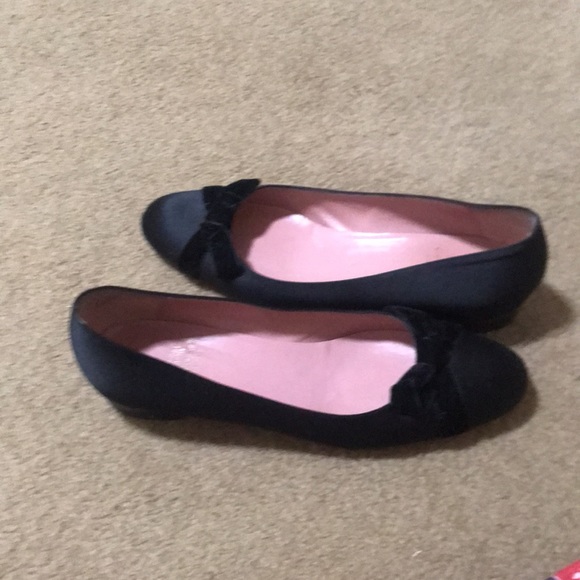 ⚡️FINAL PRICE⚡️ Moschino Cheap and Chic Vintage Black Satin Bow Ballet Flats - Picture 10 of 15